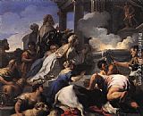 Psyche's Parents Offering Sacrifice to Apollo by Luca Giordano